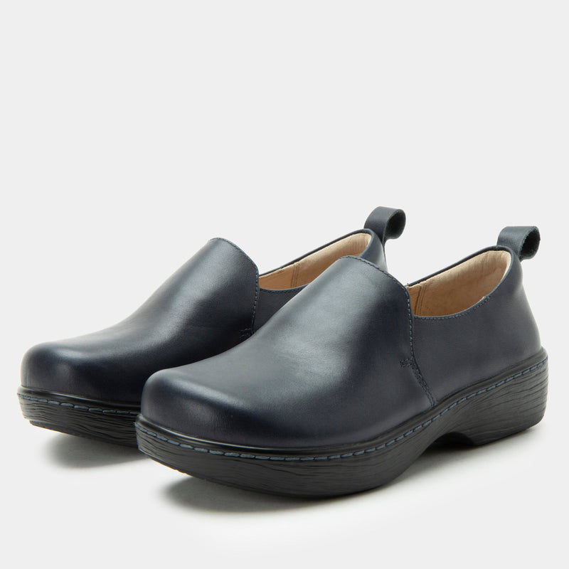 Orygin Navy Shoe | Alegria Shoes