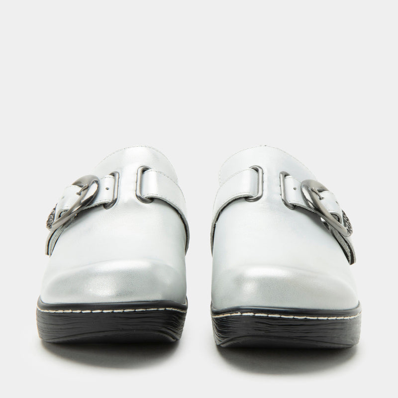 Osmosis Silver White Shoe | Alegria Shoes