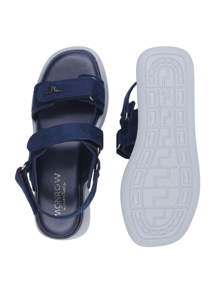 Ovia Navy Wedge Heels