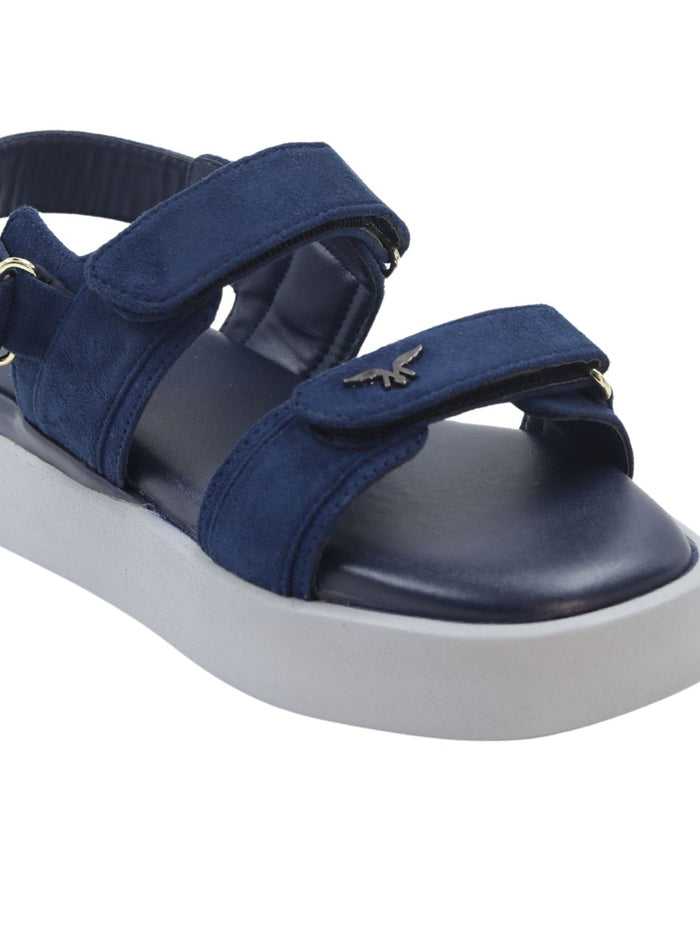 Ovia Navy Wedge Heels