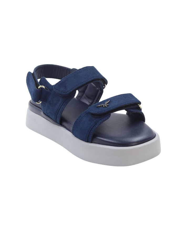 Ovia Navy Wedge Heels