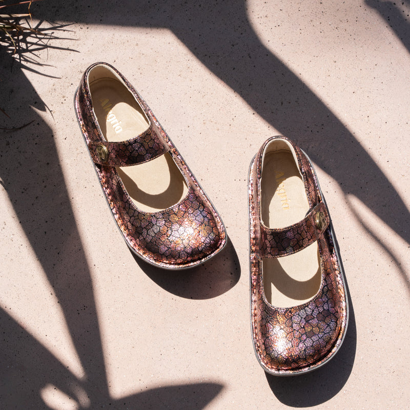 Paloma Bronze Fusion Mary Jane | Alegria Shoes