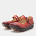 Paloma Crimson mary-jane style shoe on our Classic rocker outsole.