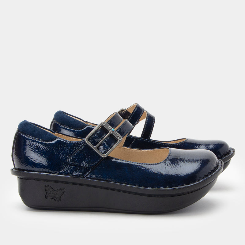 Paloma Crushed Sapphire Mary Jane