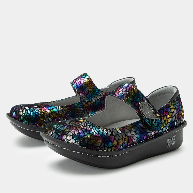 Paloma Minnow Rainbow Mary Jane | Alegria Shoes