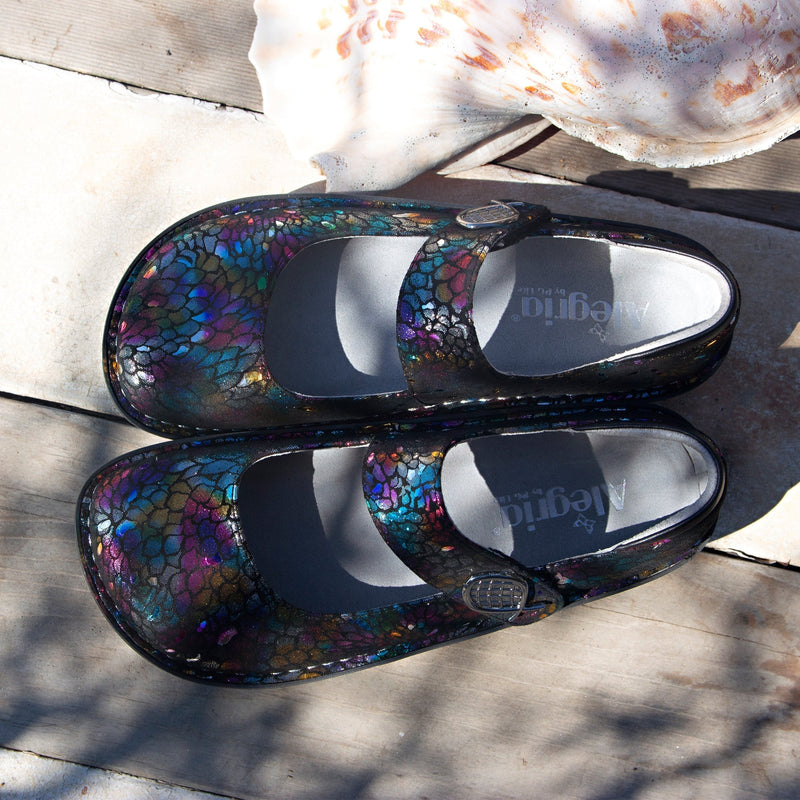 Paloma Minnow Rainbow Mary Jane | Alegria Shoes