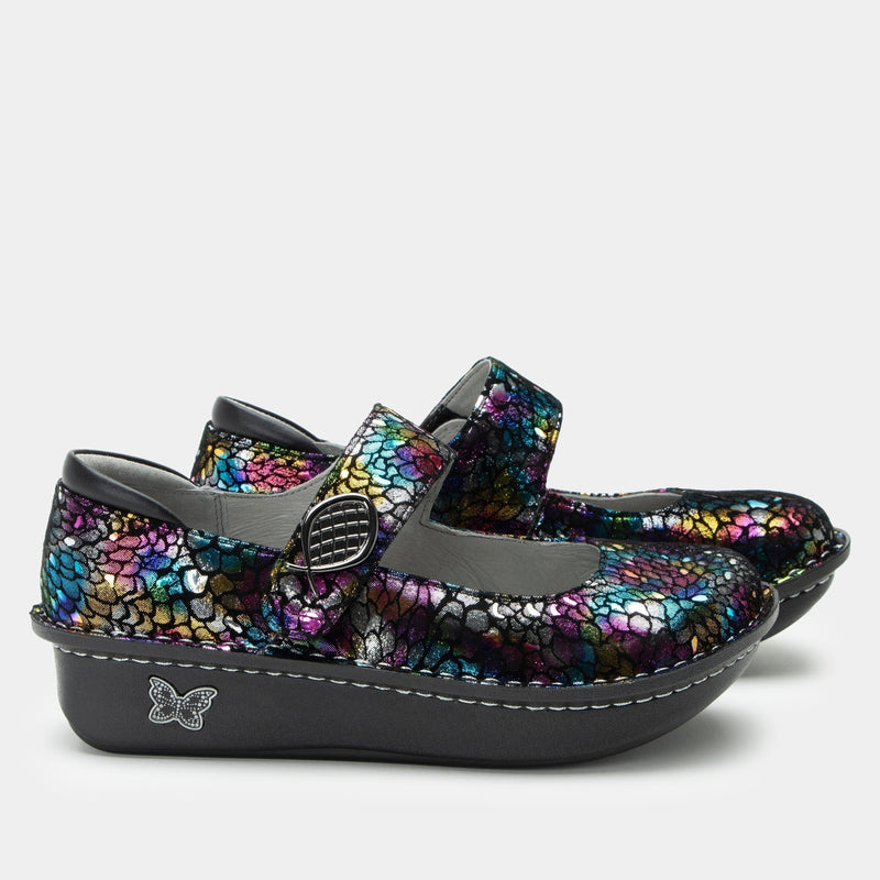 Paloma Minnow Rainbow Mary Jane | Alegria Shoes