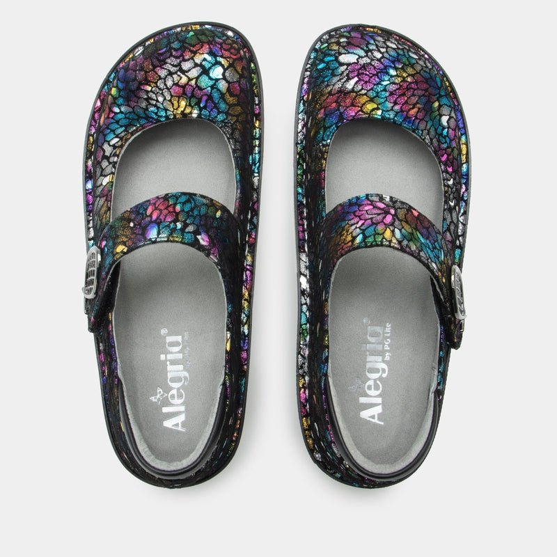 Paloma Minnow Rainbow Mary Jane | Alegria Shoes