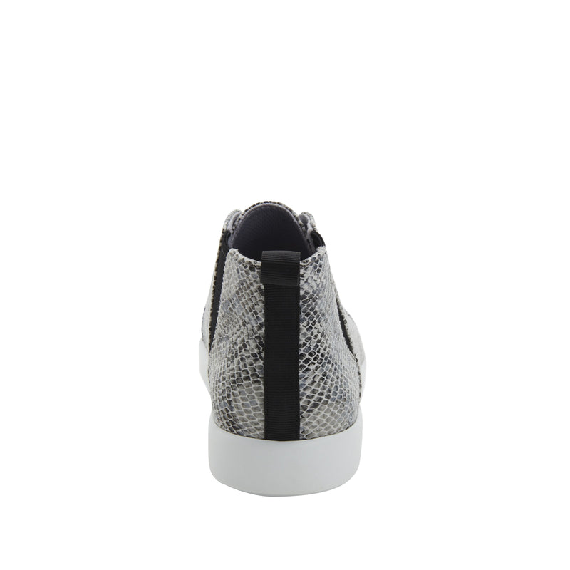 Parker Grey Snake Bootie | Alegria Shoes