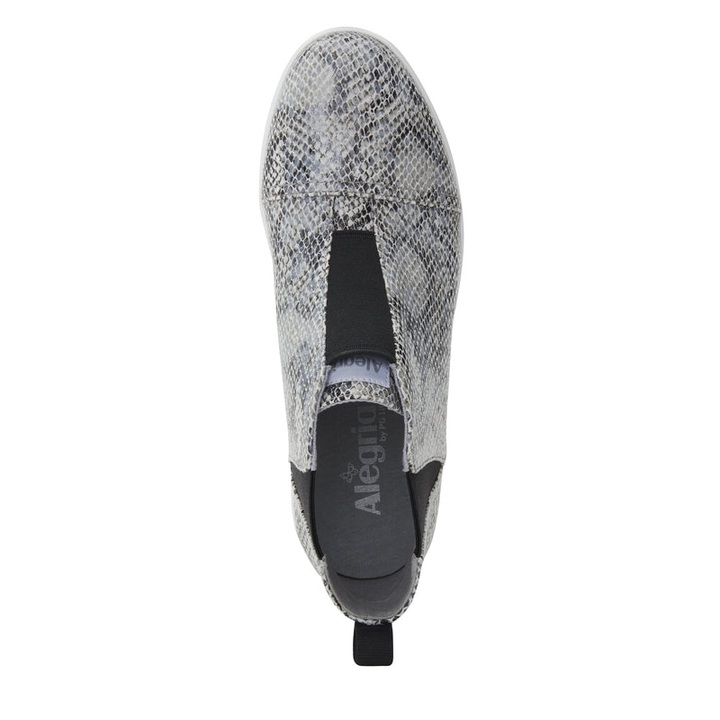 Parker Grey Snake Bootie | Alegria Shoes