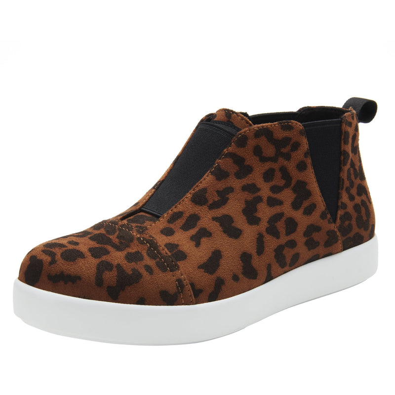 Parker Leopard Bootie | Alegria Shoes