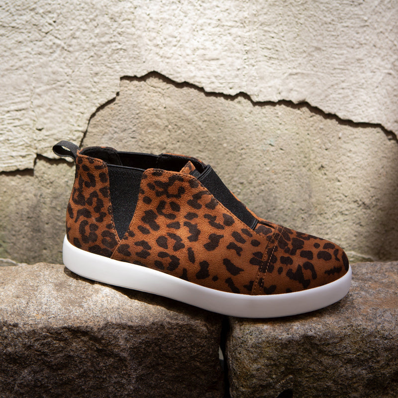 Parker Leopard Bootie | Alegria Shoes