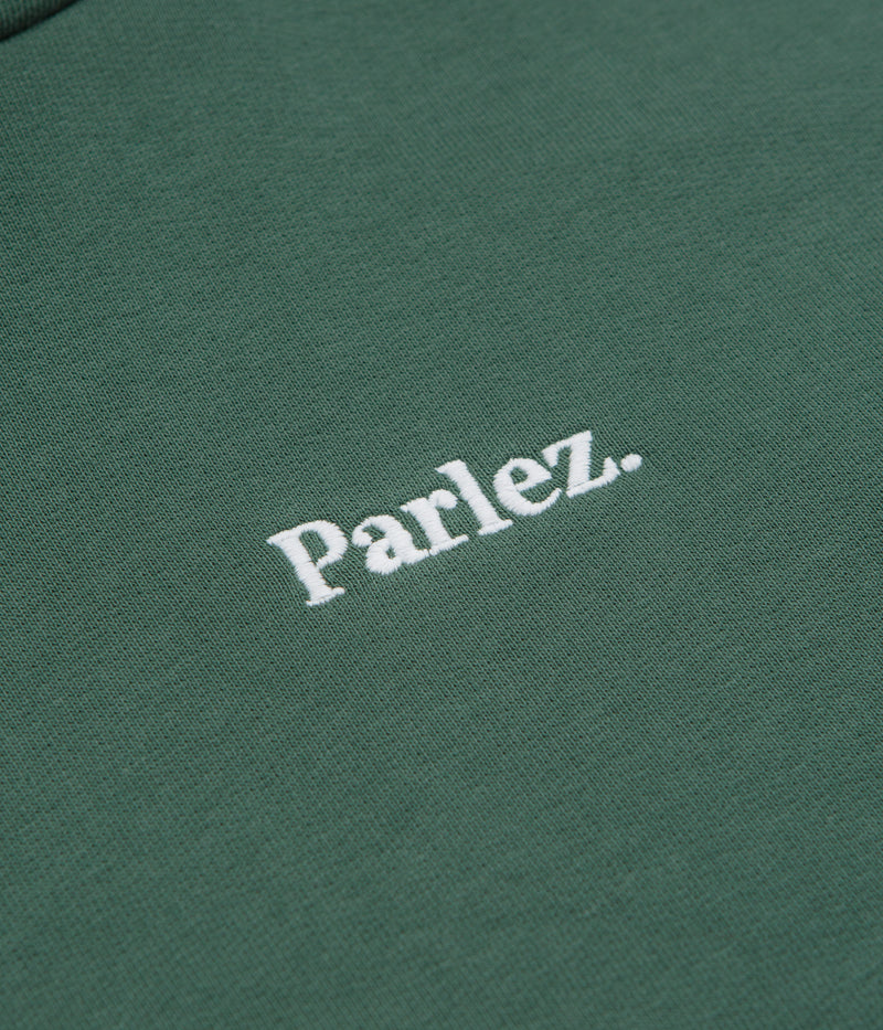 Parlez Amos Hoodie in Kelp Green