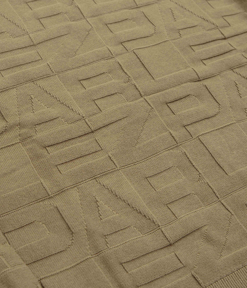 Parlez Block Crewneck Sweatshirt in Sand