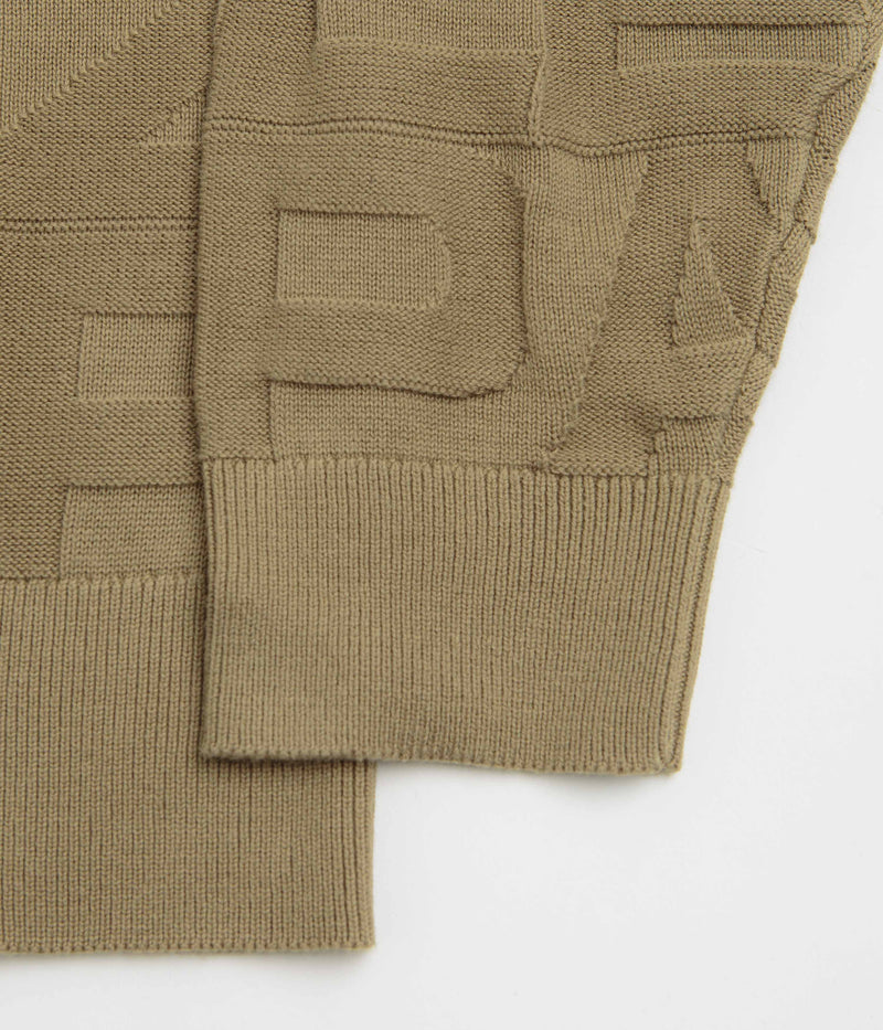 Parlez Block Crewneck Sweatshirt in Sand