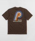 Parlez Dabney T-Shirt in Mocha Brown