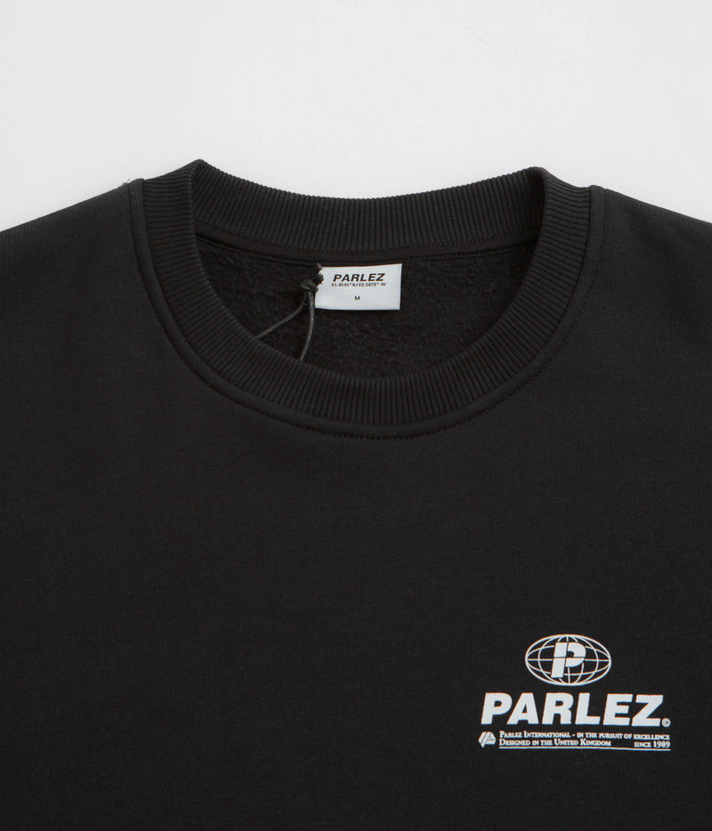 Parlez Excel Crewneck Sweatshirt in Black
