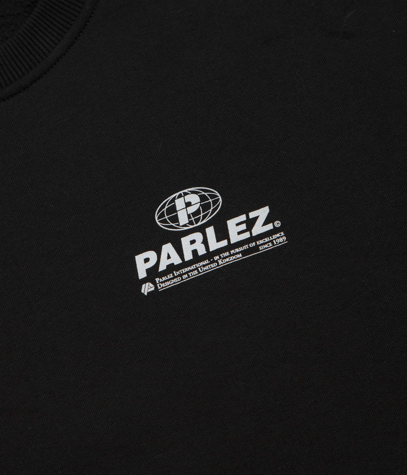Parlez Excel Crewneck Sweatshirt in Black