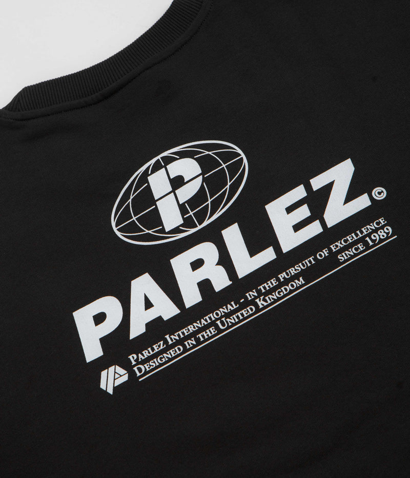 Parlez Excel Crewneck Sweatshirt in Black