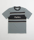 Parlez Solar YD Stripe T-Shirt in Midnight