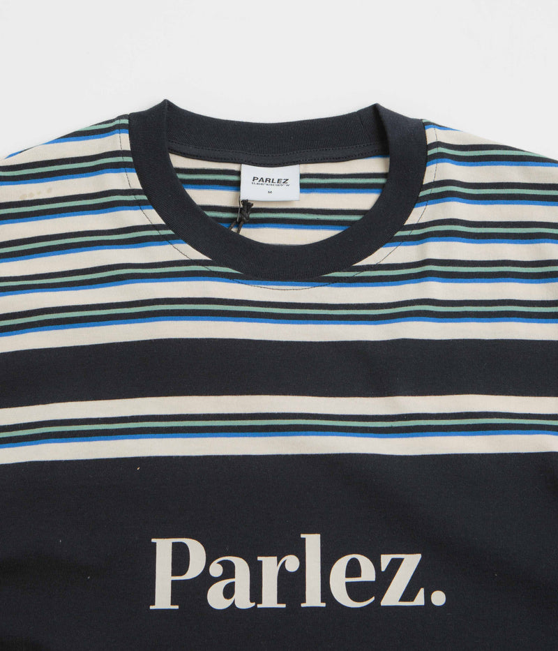 Parlez Solar YD Stripe T-Shirt in Midnight