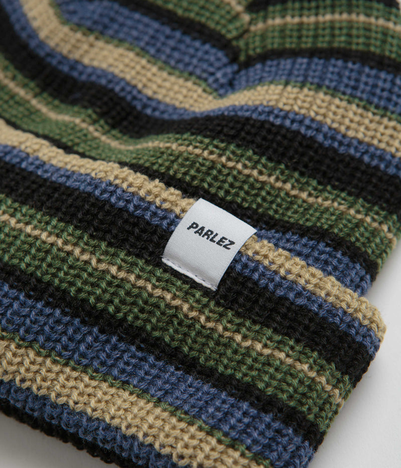 Parlez Verdi Beanie in Black Multi