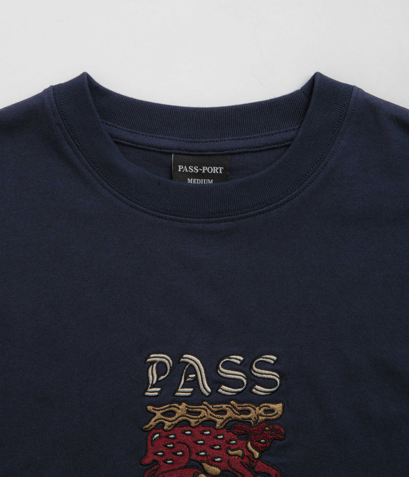 Pass Port Antler T-Shirt in Navy