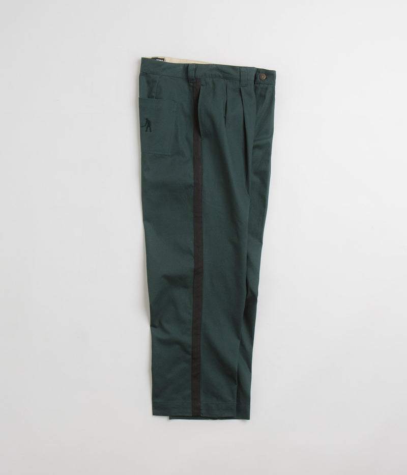 Pass Port Leagues Club Striped Pants in Dark Teal and Black