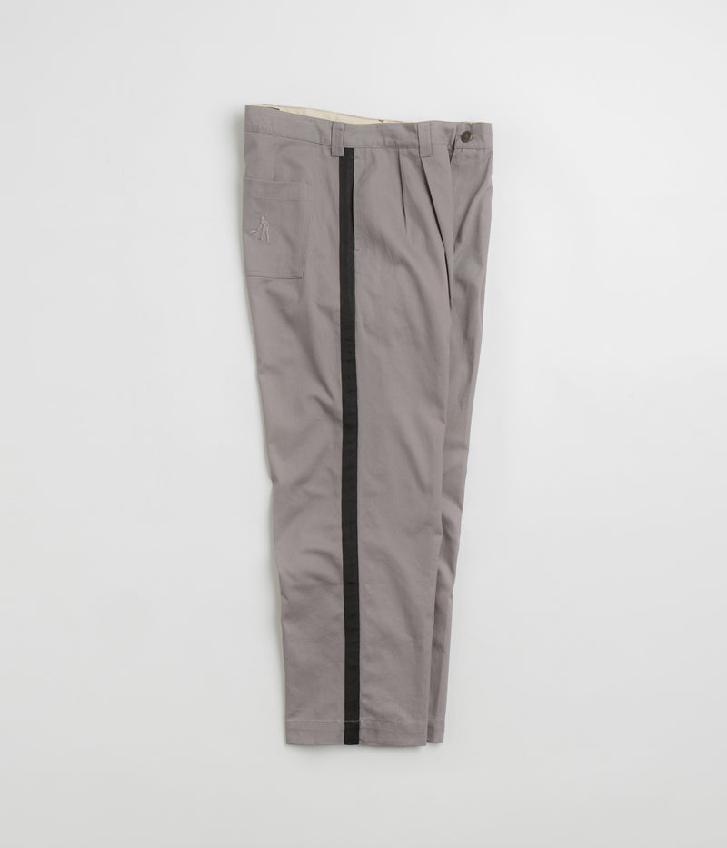 Pass Port Leagues Club Striped Pants in Grey and Black