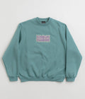Pass Port Plume Crewneck Sweatshirt in Washed Out Teal