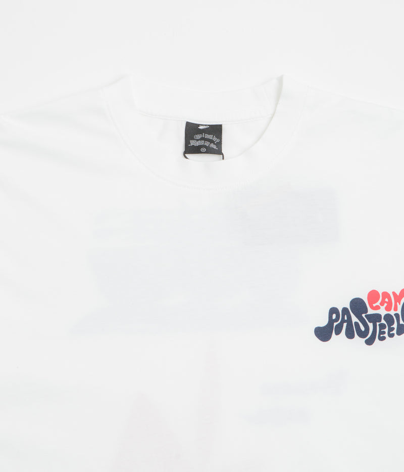 Pasteelo Can Art T-Shirt in White