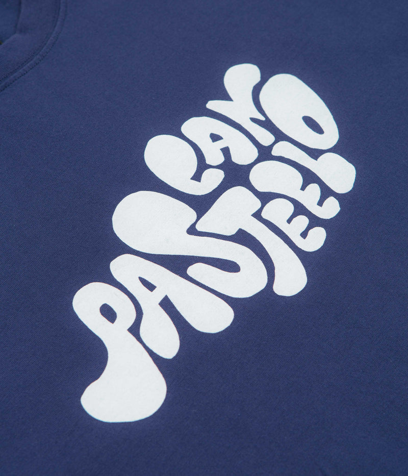Pasteelo Can Script T-Shirt in Navy