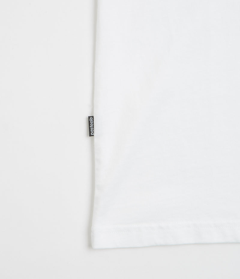 Pasteelo Can Script T-Shirt in White