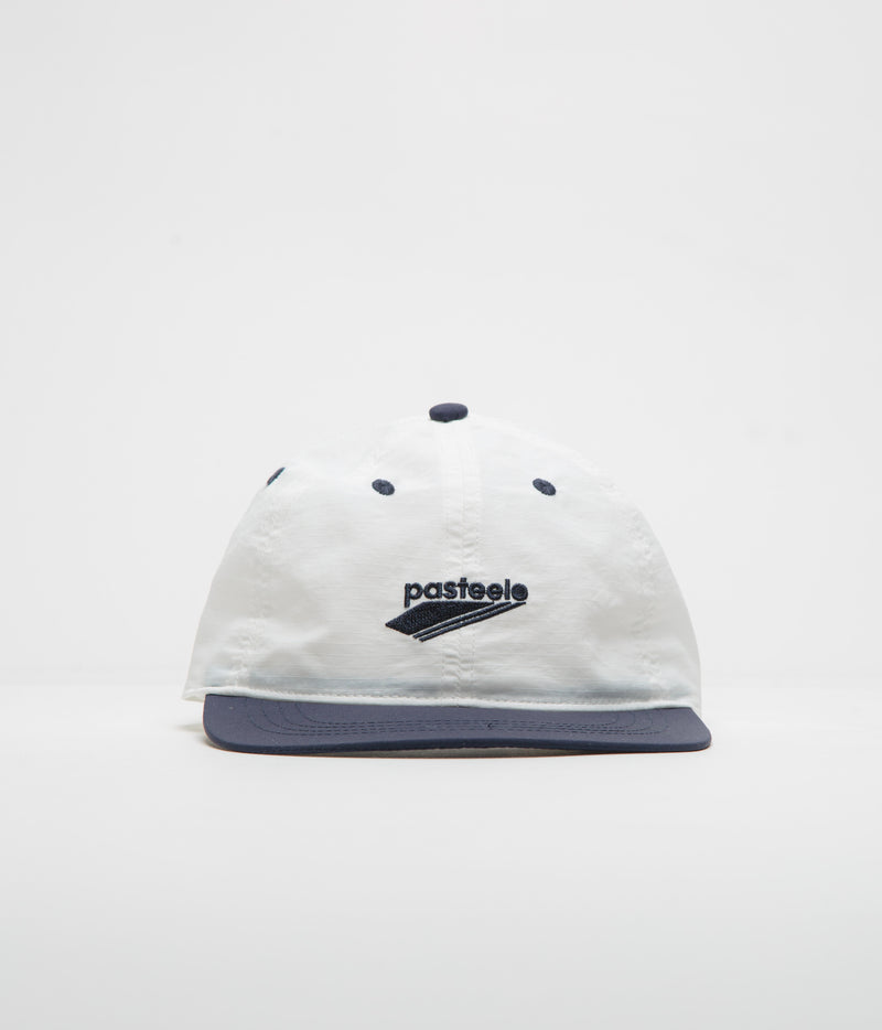 Pasteelo Contrast Cap in White and Navy