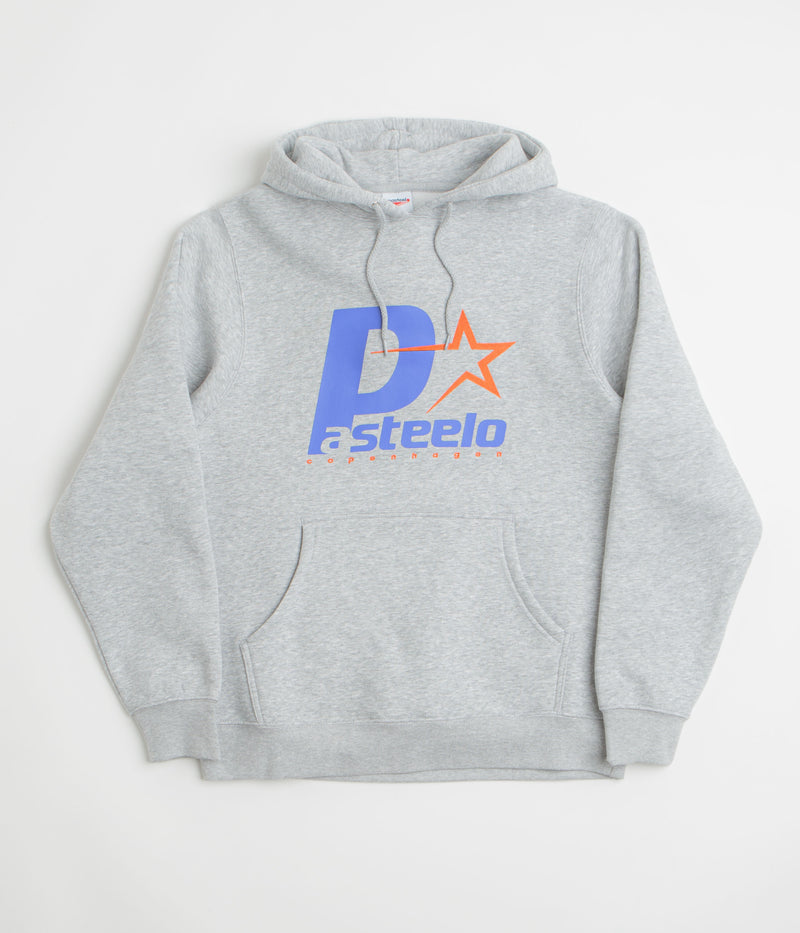 Pasteelo P Steelo Hoodie in Heather Grey
