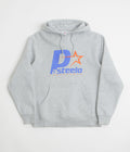 Pasteelo P Steelo Hoodie in Heather Grey