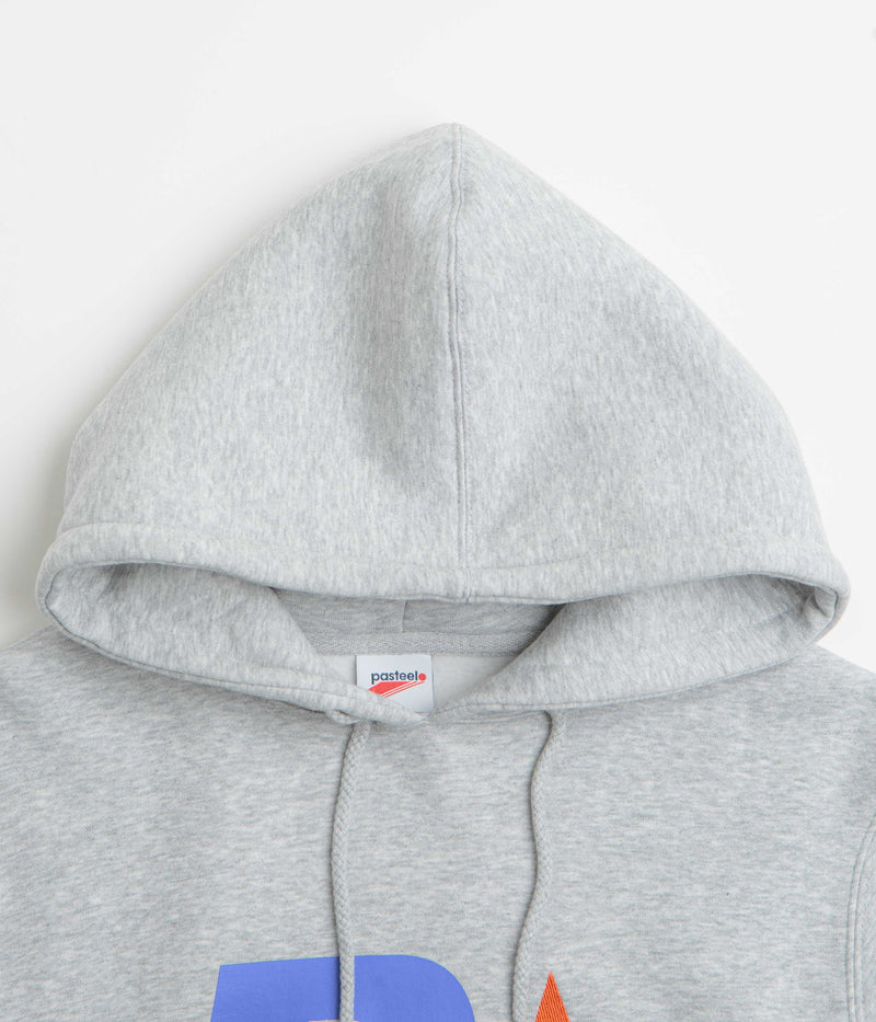 Pasteelo P Steelo Hoodie in Heather Grey