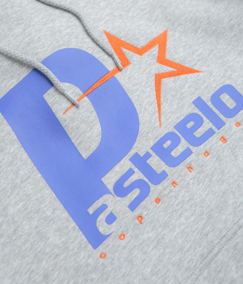 Pasteelo P Steelo Hoodie in Heather Grey