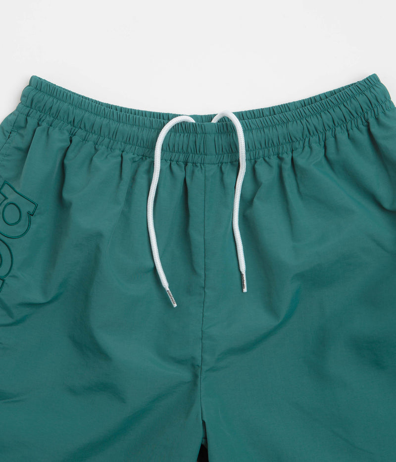 Pasteelo Script Active Shorts in Dark Teal