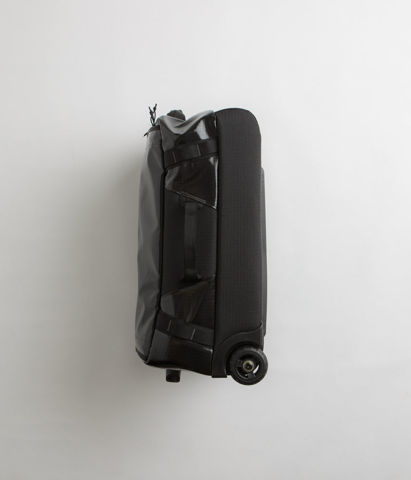 Patagonia Black Hole Wheeled Duffel Bag 40L in Shiny Black