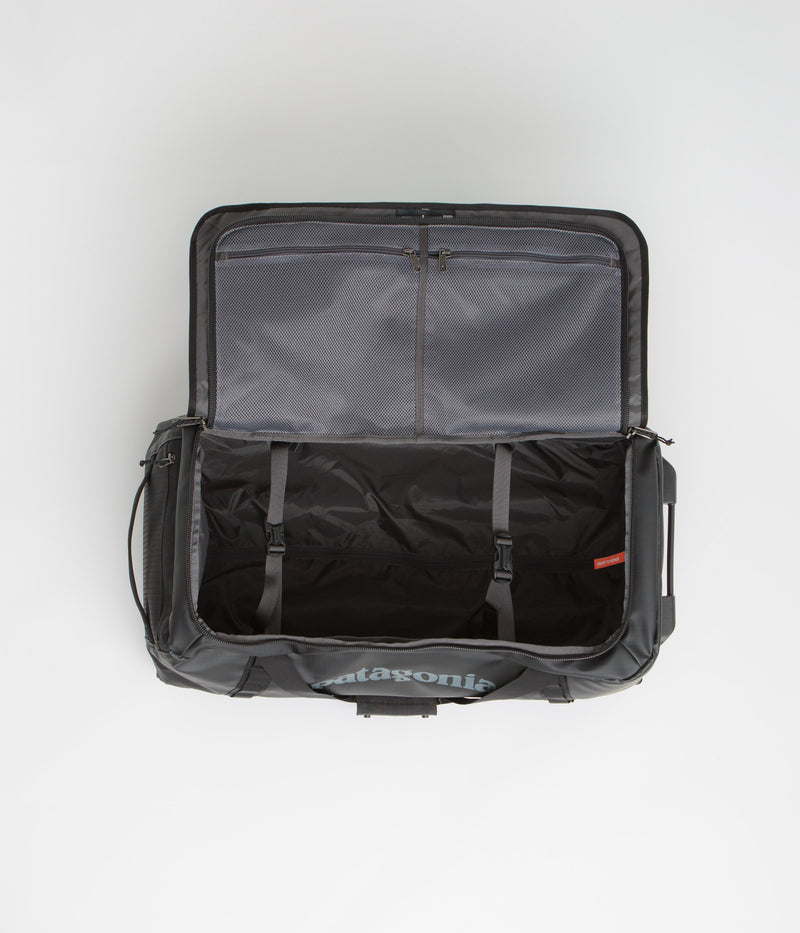Patagonia Black Hole Wheeled Duffel Bag 70L in Black and Black