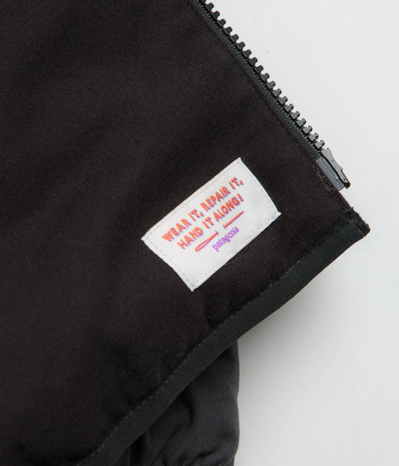 Patagonia Cotton Down Jacket in Black