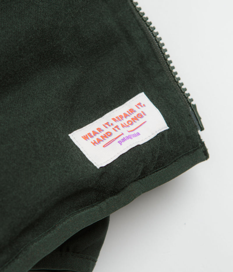 Patagonia Cotton Down Jacket in Old Growth Green