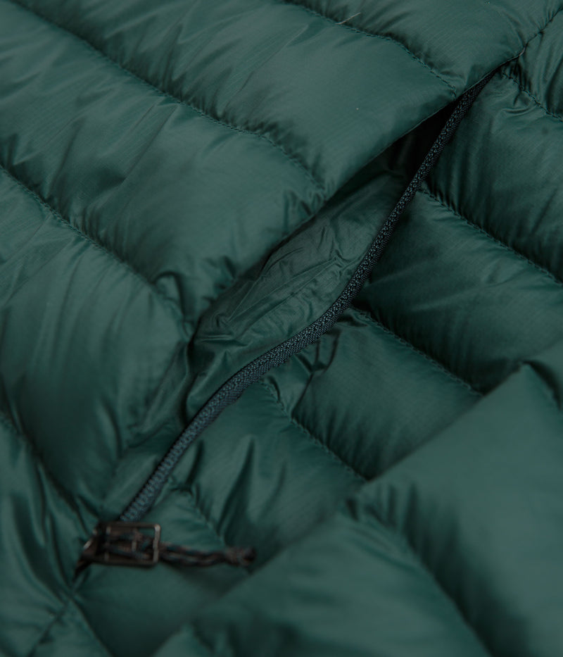 Patagonia Down Sweater Hoodie Jacket in Cascade Green