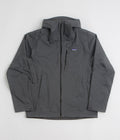 Patagonia Granite Crest Rain Jacket in Forge Grey and Black
