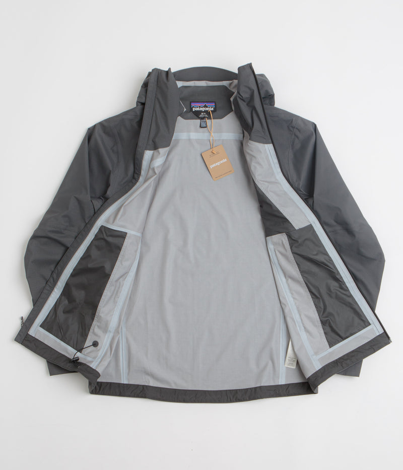Patagonia Granite Crest Rain Jacket in Forge Grey and Black