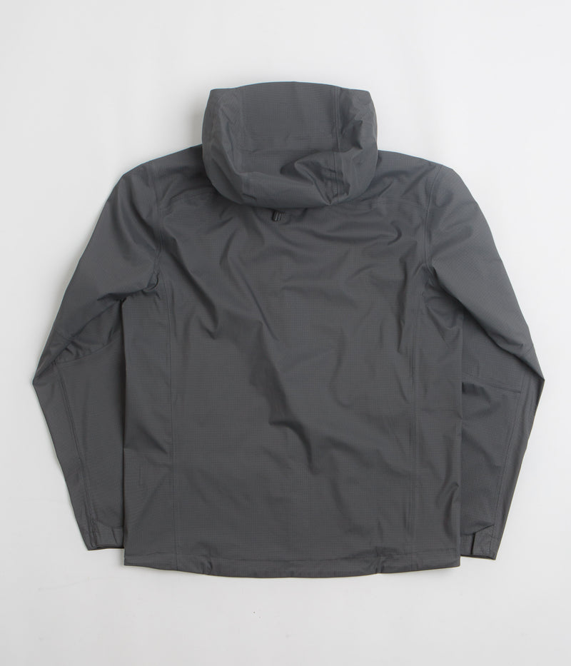 Patagonia Granite Crest Rain Jacket in Forge Grey and Black