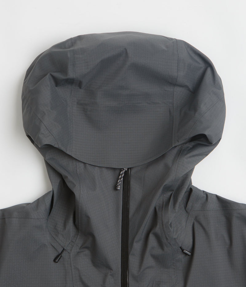 Patagonia Granite Crest Rain Jacket in Forge Grey and Black