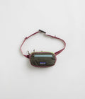 Patagonia Ultralight Black Hole Mini Hip Pack in Patchwork: Pine Needle Green