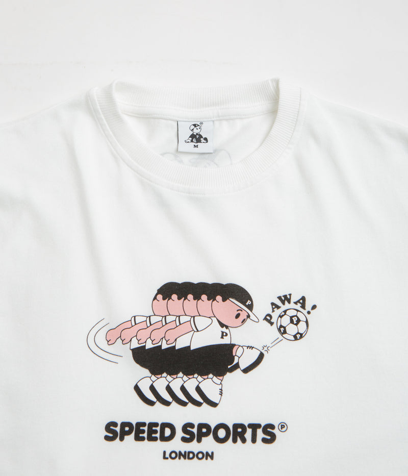 Pawa Speed Sports Footie Boy T-Shirt in White